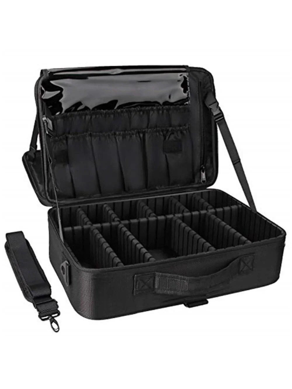Large Travel Makeup Bag Cosmetic Organizer Case Makeup Artist Storage Waterproof